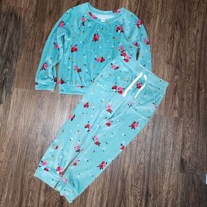 Girls 2pc Velour Set